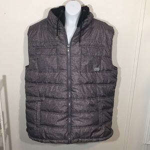 Ecko Unlimited Hooded Puffer Vest